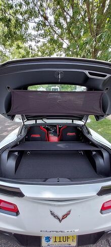 TrunkNets Inc Trunk Security Lower Cargo Shade Cover For CORVETTE C7 2014 2015 2016 2017 2018 2019 NEW in Saudi Arabia