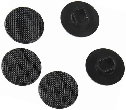 4 Pcs Black Analog Joystick Stick Button Controller Cap Thumbstick Cover for Fat PSP 1000 PSP 1001, Sony PSP Accessories in Saudi Arabia