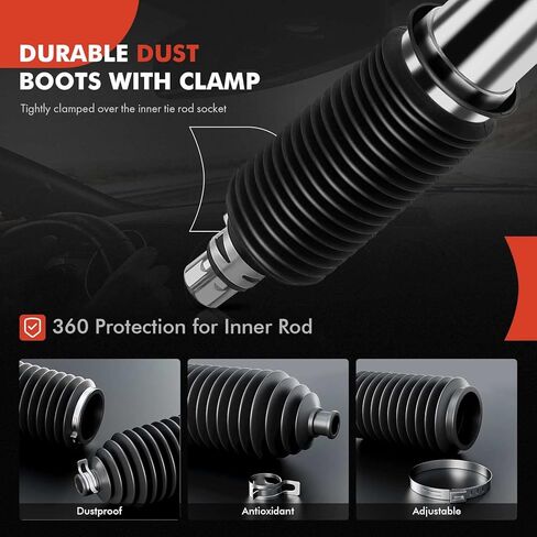 A-Premium - حامل وترس توجيه هيدروليكي متوافق مع Toyota Land Cruiser 2003-2007 4.7L & Lexus LX470 2003-2007 4.7L، استبدال # 4550369025 in Kuwait