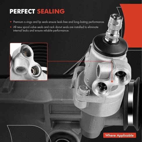 A-Premium - حامل وترس توجيه هيدروليكي متوافق مع Toyota Land Cruiser 2003-2007 4.7L & Lexus LX470 2003-2007 4.7L، استبدال # 4550369025 in Kuwait