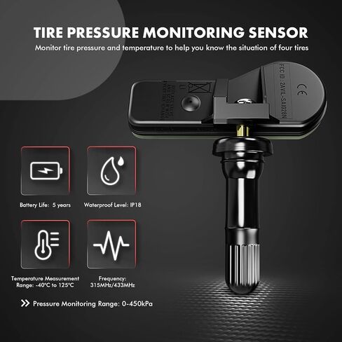 A-Premium Tire Pressure Monitoring System Sensor Compatible with Mercedes-Benz W447 Series Metris 2016-2021 in Saudi Arabia