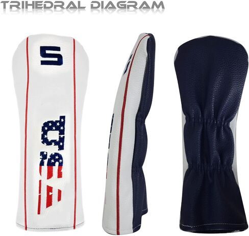 Golf Head Covers, USA Golf HeadCovers Fit All Fairway Woods and Drivers for Men and Women in Saudi Arabia