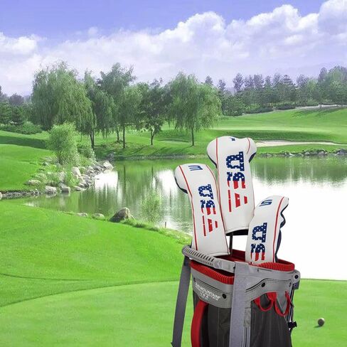 Golf Head Covers, USA Golf HeadCovers Fit All Fairway Woods and Drivers for Men and Women in Saudi Arabia