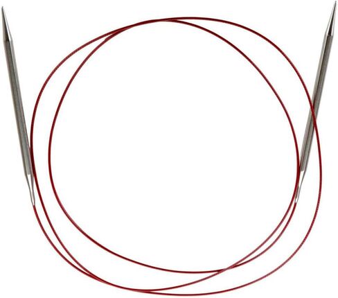 ChiaoGoo Red Lace Circular 60 inch (152cm) Stainless Steel Knitting Needle Size US 13 (9mm) 7060-13 in Saudi Arabia