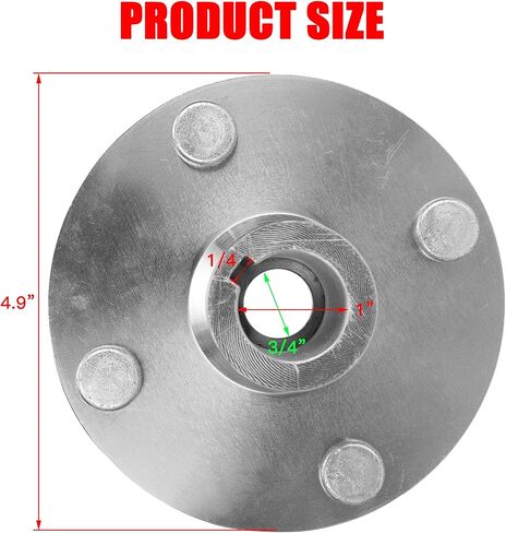 محول محور الفرامل GREHUA Sprocket Axle مقاس 4 بوصات × 4 بوصات مع محور 2-3/4 بوصة و1/4 بوصة و1 تجويف إلى 3/4 بوصة تنحي للأسفل لبريداتور 212cc 196cc 6.5Hp Dune Buggies Drift Trike عربة كارت شديدة التحمل سباق الأجزاء in Kuwait
