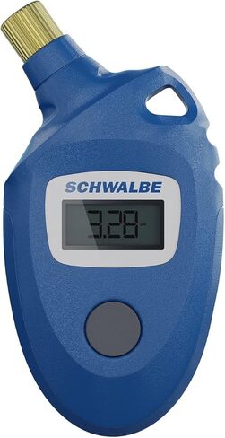 قطع غيار وملحقات صمام Schwalbe Airmax Pro Luftdruckmesser باللون الأسود in Saudi Arabia