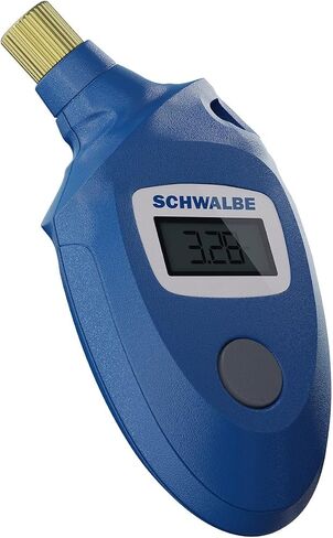 قطع غيار وملحقات صمام Schwalbe Airmax Pro Luftdruckmesser باللون الأسود in Saudi Arabia