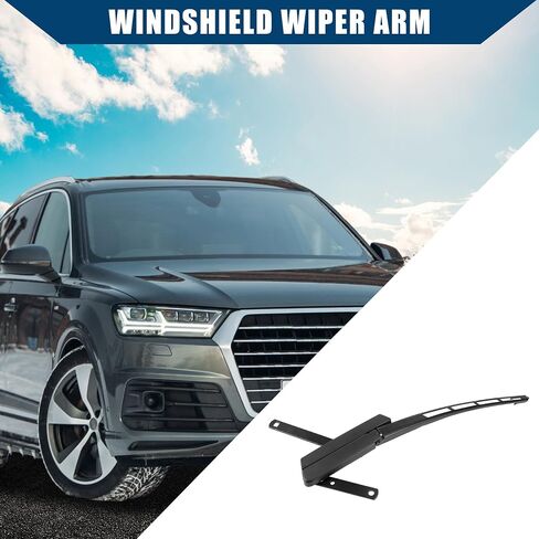 No.4L1955408B / Windshield Wiper Arm for Audi Q7 2007-2016 / Front Right Passenger Side Windscreen Wiper Arm/Durable Metal / 1Pcs Black in Saudi Arabia