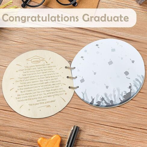 كتاب ضيوف التخرج 2024،80 صفحة، كتاب التخرج مناسب لحفلات التخرج، اجمع البركات من زملائك وأصدقائك، واحفظ ذكريات الحرم الجامعي التي لا تنسى في سجل الزوار in Kuwait