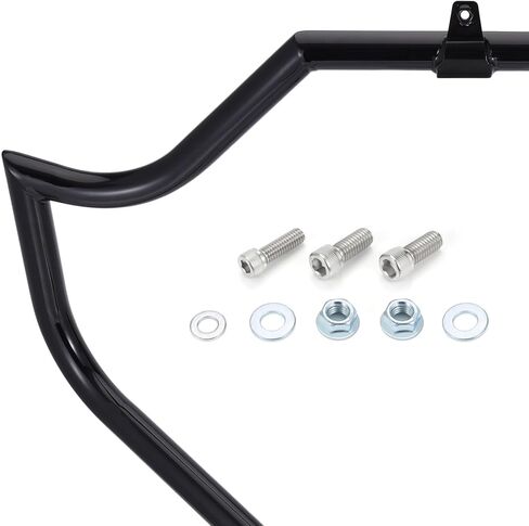 واقي محرك قضيب التصادم السريع متوافق مع موديلات Harley Touring Road Glide Road King Street Glide Electra Glide CVO وTrike 2009-2023 (أسود) in Kuwait