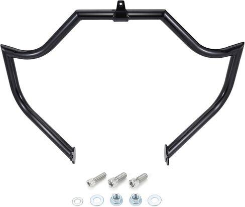 واقي محرك قضيب التصادم السريع متوافق مع موديلات Harley Touring Road Glide Road King Street Glide Electra Glide CVO وTrike 2009-2023 (أسود) in Kuwait