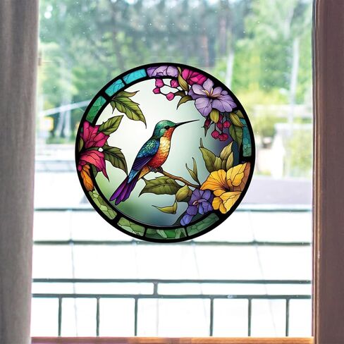 Hummingbird Window Clings Anti-Collision Window Clings Decals to Prevent Bird Strikes on Window Glass Non Adhesive Vinyl Cling Hummingbird Stickers in Saudi Arabia
