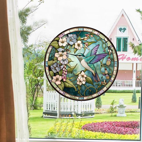 Hummingbird Window Clings Anti-Collision Window Clings Decals to Prevent Bird Strikes on Window Glass Non Adhesive Vinyl Cling Hummingbird Stickers in Saudi Arabia