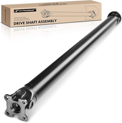 A-Premium Rear Complete Drive Shaft Prop Shaft Driveshaft Compatible with Ford F-150 Crew Cab Pickup 2004-2008 V8 4.6L, 4WD Auto Trans., with 138.4/138.5/138.7" WB, 66.0" Bed, Replace# 5L3Z4602JA in Saudi Arabia