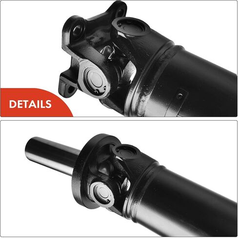 A-Premium Rear Complete Drive Shaft Prop Shaft Driveshaft Compatible with Ford F-150 Crew Cab Pickup 2004-2008 V8 4.6L, 4WD Auto Trans., with 138.4/138.5/138.7" WB, 66.0" Bed, Replace# 5L3Z4602JA in Saudi Arabia