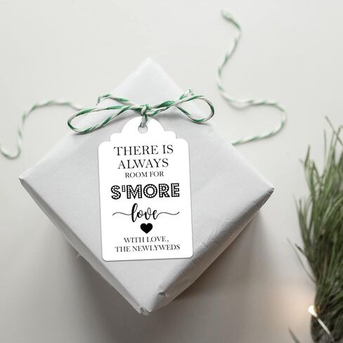 شكرًا لك على الاحتفال معنا ببطاقات الهدايا، هناك دائمًا مساحة لبطاقات الحب S'More، وبطاقات الحب S'More لحفلات الزفاف، وحفلات الزفاف، وبطاقات الهدايا المفضلة لحفلات الزفاف مع شريط ذهبي بطول 65 قدمًا، 50 عبوة in Kuwait
