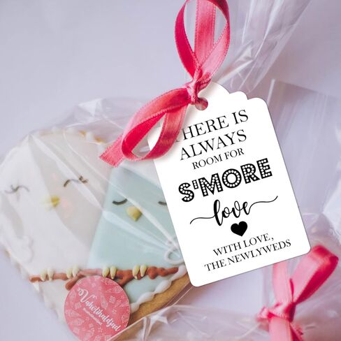شكرًا لك على الاحتفال معنا ببطاقات الهدايا، هناك دائمًا مساحة لبطاقات الحب S'More، وبطاقات الحب S'More لحفلات الزفاف، وحفلات الزفاف، وبطاقات الهدايا المفضلة لحفلات الزفاف مع شريط ذهبي بطول 65 قدمًا، 50 عبوة in Kuwait