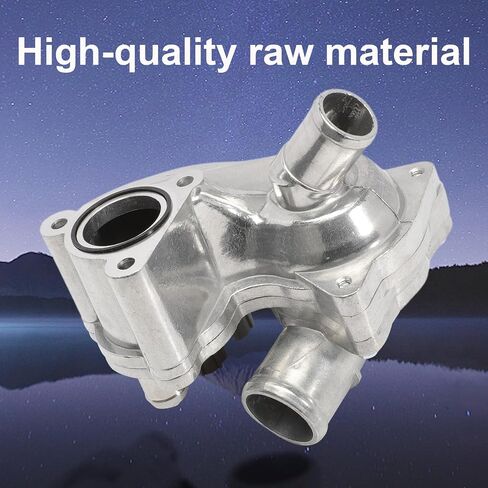 Upgraded Aluminum Thermostat Housing Assembly Fit for 2001-2005 Explorer, 2001-2011 Ranger, 2001-2008 Maz-da B4000, 2001 Mountaineer Replace SK121093 4L5E8A586AB 4L5E-8594-AA in Saudi Arabia