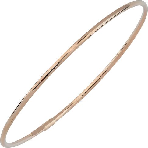 Kooljewelry 14k Gold 2 mm High Polish Slip-on Bangle Bracelet (yellow gold, white gold or rose gold) in Saudi Arabia