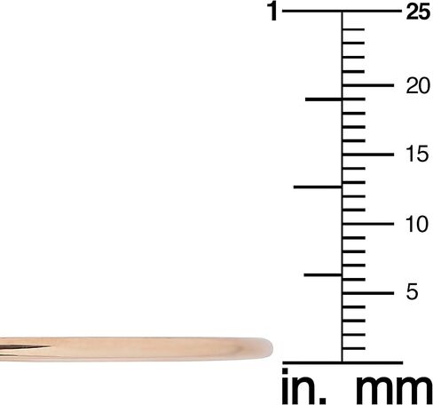 Kooljewelry 14k Gold 2 mm High Polish Slip-on Bangle Bracelet (yellow gold, white gold or rose gold) in Saudi Arabia