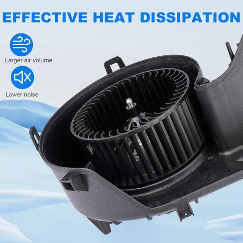 مجموعة محرك منفاخ ATC HVAC متوافقة مع Saab 9-3 Sedan 03 منفاخ بديل لـ Saab 9-3 2004-2011 سخان منفاخ مكيف الهواء 13221349 9228317 13250115 615-58615 in Saudi Arabia