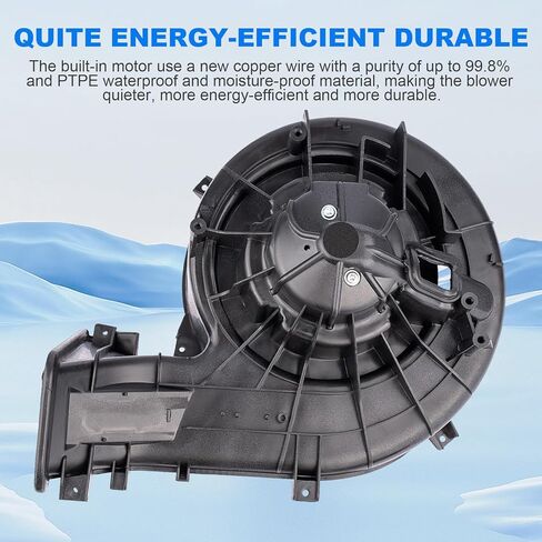 مجموعة محرك منفاخ ATC HVAC متوافقة مع Saab 9-3 Sedan 03 منفاخ بديل لـ Saab 9-3 2004-2011 سخان منفاخ مكيف الهواء 13221349 9228317 13250115 615-58615 in Saudi Arabia