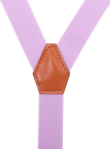 Mens Kids Suspenders Bow Tie Set Adjustable Y Back Elastic in Saudi Arabia