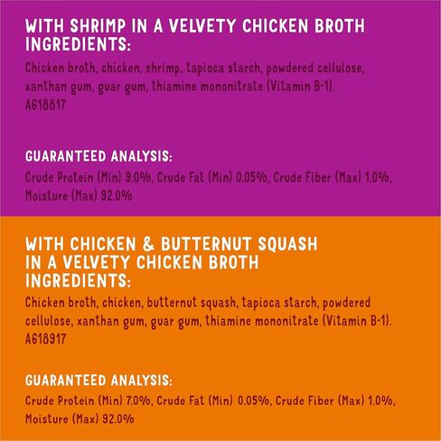 Purina Friskies Natural, Grain Free Wet Cat Complement, Lil' Soups With Chicken & Butternut Squash in Broth - (8) 1.2 oz. Cups in Saudi Arabia