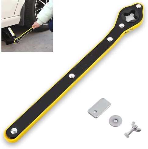 مفتاح ربط السقاطة جاك، مفتاح ربط مقص موفر للعمالة، تصميم مقبض أمامي وعكس، أداة مقبض طويل لسرعة رفع الرافعة للإطارات، ملحقات السيارة العالمية in Kuwait