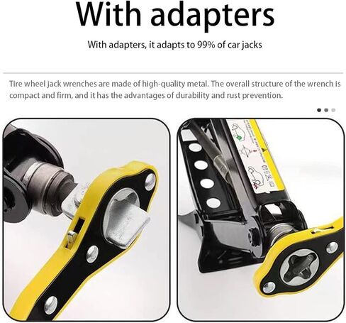مفتاح ربط السقاطة جاك، مفتاح ربط مقص موفر للعمالة، تصميم مقبض أمامي وعكس، أداة مقبض طويل لسرعة رفع الرافعة للإطارات، ملحقات السيارة العالمية in Kuwait