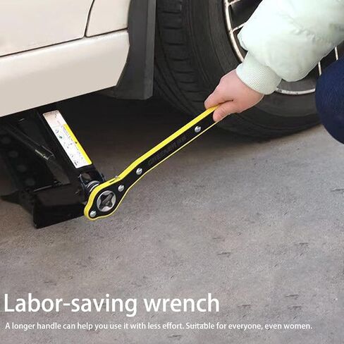 مفتاح ربط السقاطة جاك، مفتاح ربط مقص موفر للعمالة، تصميم مقبض أمامي وعكس، أداة مقبض طويل لسرعة رفع الرافعة للإطارات، ملحقات السيارة العالمية in Kuwait