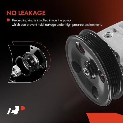 A-Premium Power Steering Pump, with Pulley, Compatible with Suzuki SX4 2007 2008 2009, 2.0L, Replace # 4911080J00 in Saudi Arabia