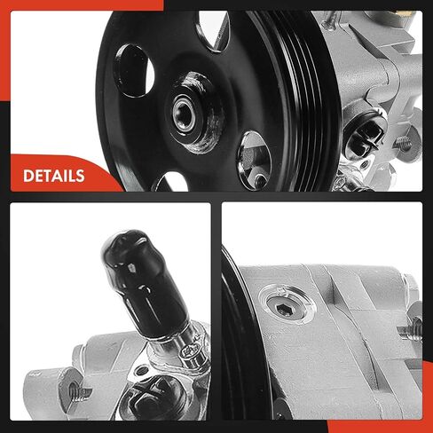 A-Premium Power Steering Pump, with Pulley, Compatible with Suzuki SX4 2007 2008 2009, 2.0L, Replace # 4911080J00 in Saudi Arabia