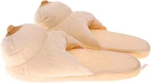 Unisex Adult Funny Slipper Novelty Gag Gift Indoor Flat Winter Furry Slippers for Women Men Anti Slip Soft Houseshoe in Kuwait