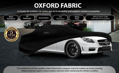 Luxury Premium Outdoor Car Cover for Mercedes GLE Models (All Years) - Weatherproof, UV-Resistant, Heavy-Duty Protection for GLE SUV (GLE-Out) in Saudi Arabia