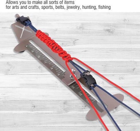 مجموعة أدوات رقص باراكورد من VGEBY، أداة صنع يدوية لسوار باراكورد من الفولاذ المقاوم للصدأ مع حبل مضفر، وإبزيم تثبيت، ومشابك سوار باراكورد وإبزيم باراكورد in Kuwait