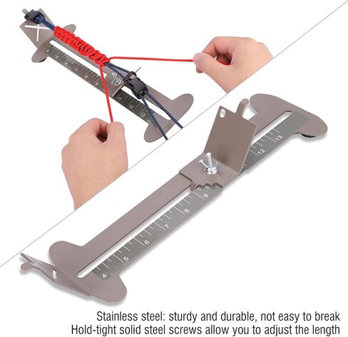 مجموعة أدوات رقص باراكورد من VGEBY، أداة صنع يدوية لسوار باراكورد من الفولاذ المقاوم للصدأ مع حبل مضفر، وإبزيم تثبيت، ومشابك سوار باراكورد وإبزيم باراكورد in Kuwait
