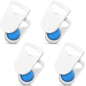 Magnetic Headgear Clips Compatible with Resmed AirFit AirTouch N20 F20 F30 F30i F40 N10 Mask Headgear Magnetic Clips, Quick-Disconnect Perfect Fit with Attraction Force - 4 Pairs