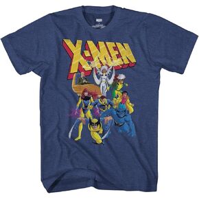 Marvel X-Men 90s Team Wolverine Storm Jean Grey Beast T-Shirt