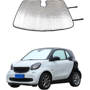YIWANG Car Windshield Sunshade, Car Sun Shade Full Rear Window Shades for Benz Smart, UV Rays Sun Visor Protector (Front Window-1PC)