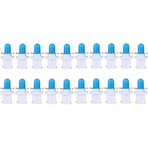 cciyu T5 B8.5D 5050 Blue Car Dashboard Dash Cluster Speedmeter Instrument Panel LED Light,20 Pack
