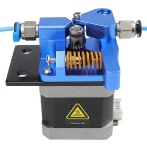 Dual Gear Extruder, Upgraded Aluminum Alloy Block Bowden Extruder 1.75mm Filament Dual Drive Feed for Creality CR-10S CR10S PRO Ender-3 Ender 3PRO Ender 5