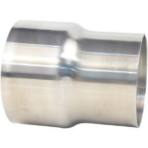 Exhaust Adapter Connector 2.5 inch ID - 3 inch ID Universal 304 Stainless Steel Exhaust Coupler, Pipe Adapter Whole Length 4.92 Inch