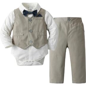 Boarnseorl Baby Boys Gentleman Outfits Pants Sets