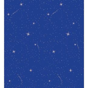 Fadeless Bulletin Board Paper, Fade-Resistant Paper for Classroom Decor, 48" x 12’, Night Sky, 1 Roll
