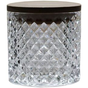 مرطبان تخزين زجاجي كريستالي ذو أوجه من سيزيكاتو مع غطاء محكم الغلق. in Kuwait