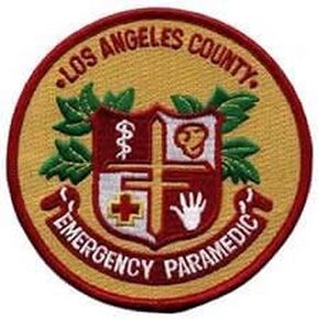 Los Angeles County Medical Services Shoulder Patch - Paramedic