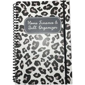 Stylish Monthly Bill Organizer with Pockets (Leopard Print) in Saudi Arabia