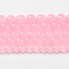 45PCS 8MM Natural Stone Colorful Selenite Gypsum Beads Round Loose Beads for Jewelry Making DIY Bracelet Necklace Accessories 15" Energy Healing Power Stone Beads