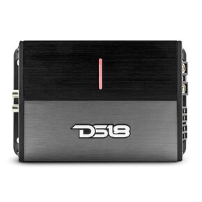 DS18 ION1600.4D 4-Channel Amplifier Full Range 4 x 240W Rms @ 4-ohm Class D, Compact Design, Digital 4 Channel Car Audio Amplifier Miniature Size, Multichannel Amplifier, Small Design